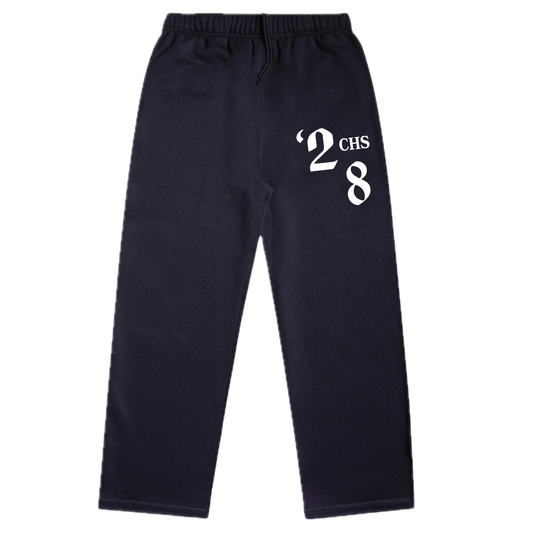 Carlmont Grad Year Diagonal Cuffless Sweatpants